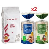 Кофе зерно и криспы 2 вида